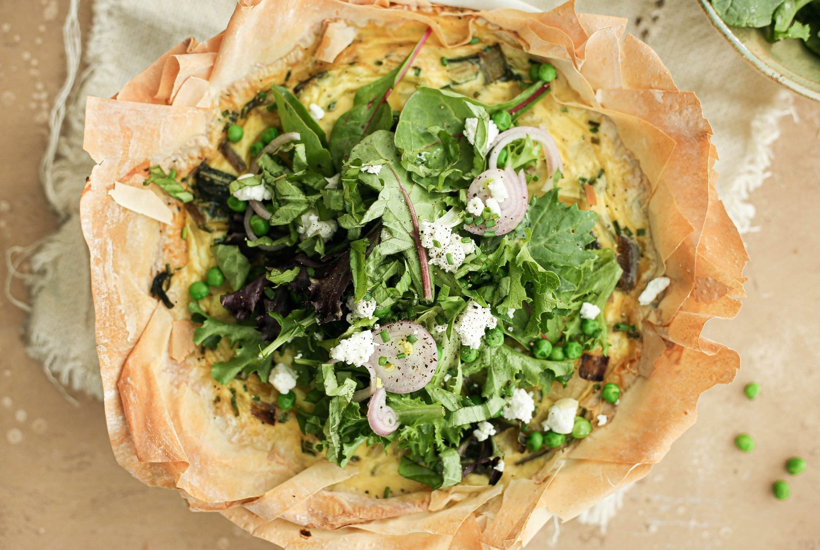 vegetarian quiche