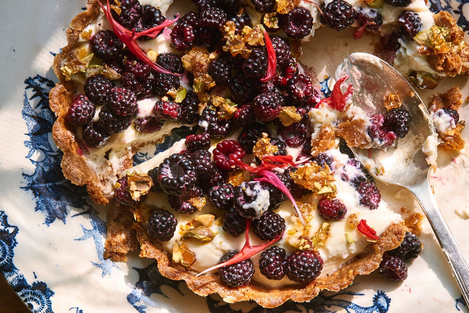 raspberry-bourbon mascarpone tartlets_labor day desserts