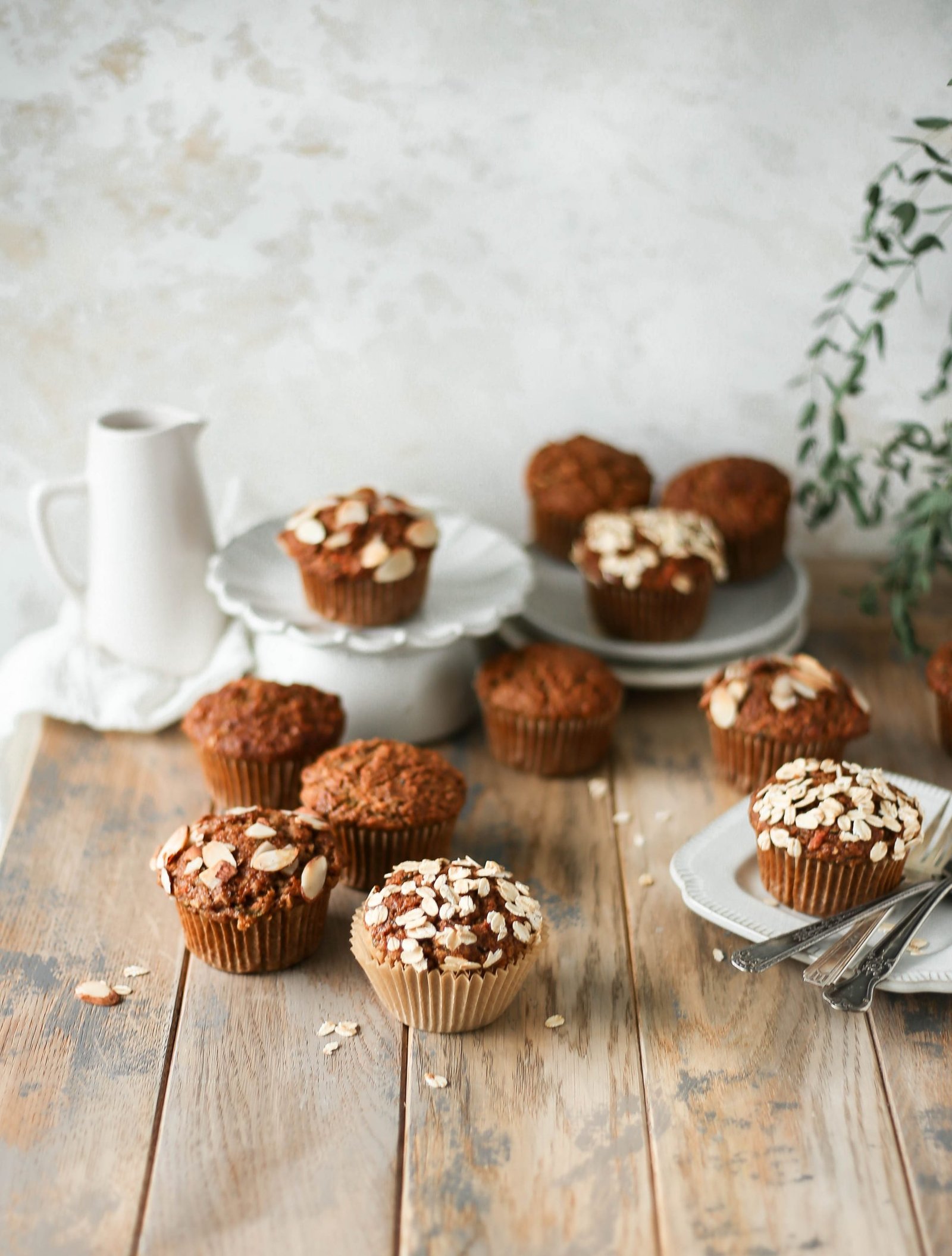 one-bowl morning glory muffins